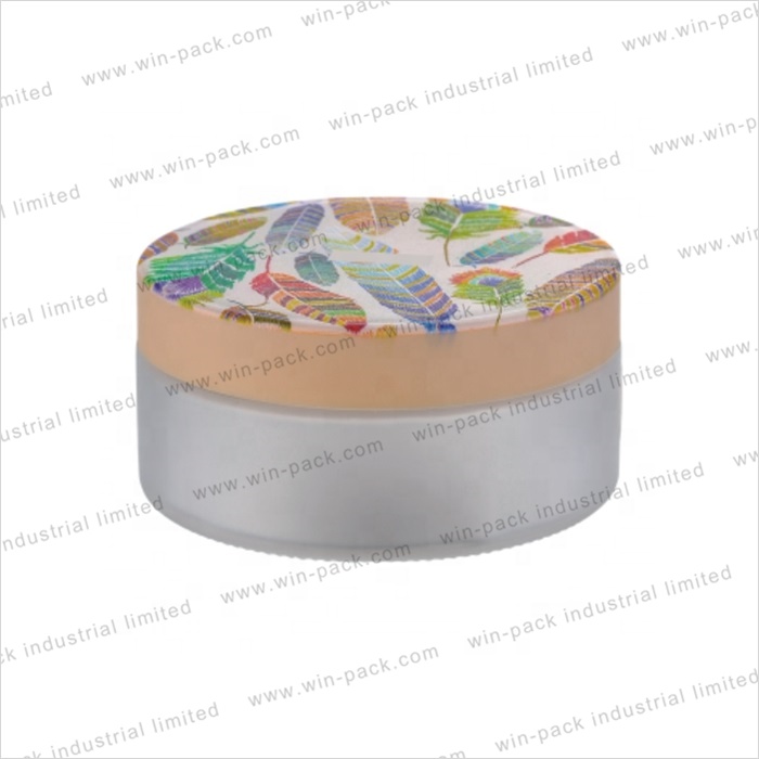 New Design Cap 3D Printing Empty Frosted Cream Jar Large Capacity 200g