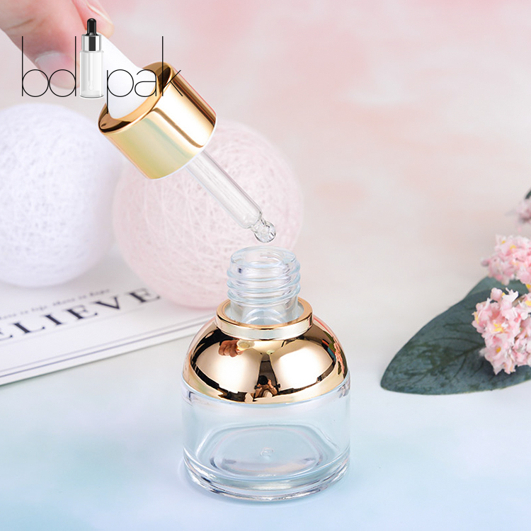 New Design Custom 5ml 10ml 15ml 20ml 30ml Glass Dropper Bottle For Essential Oil With Perfume