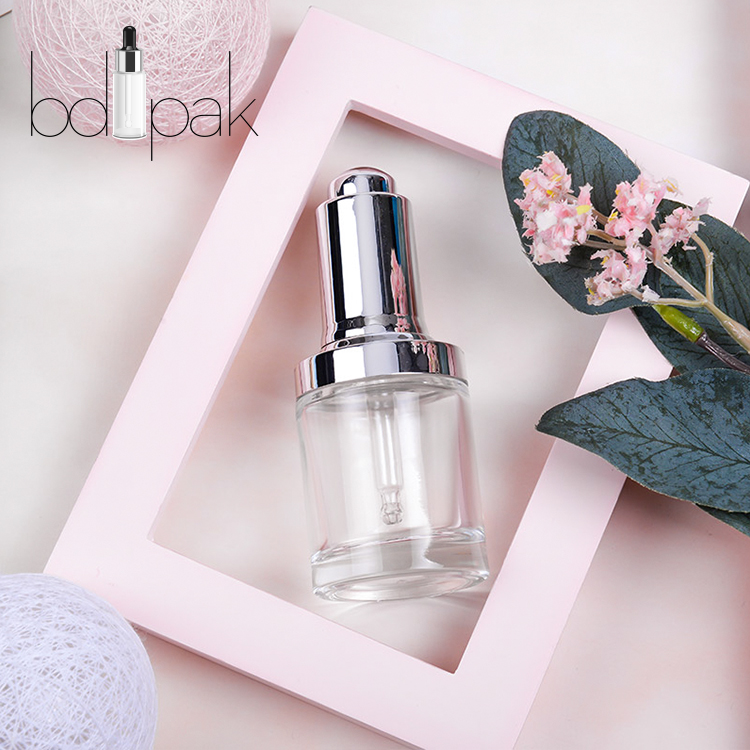 New Design Custom 5ml 10ml 15ml 20ml 30ml Glass Dropper Bottle For Essential Oil With Perfume