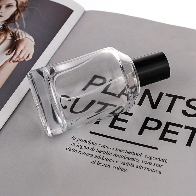 New Design Cylinder Round Glass Bottle Perfume 30 ml 50 ml 100 ml Cologne Bottles For Men With Cap