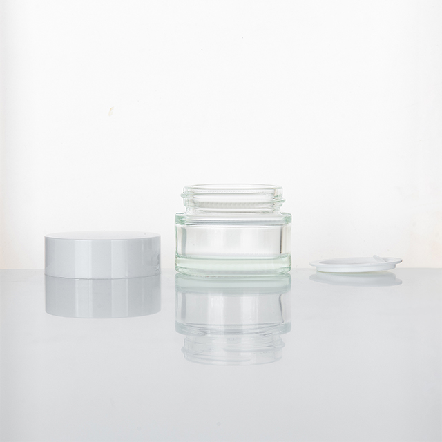 New Design Fashion15g 30g 50g Bamboo Cosmetic Cream Jar With Aluminum Inner