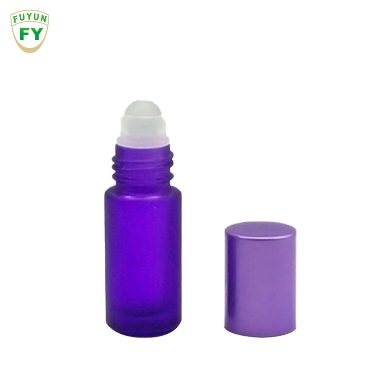 New Design Frosted Matte Glass Aromatherapy Essential Oil Roller Bottles 10ml 5ml
