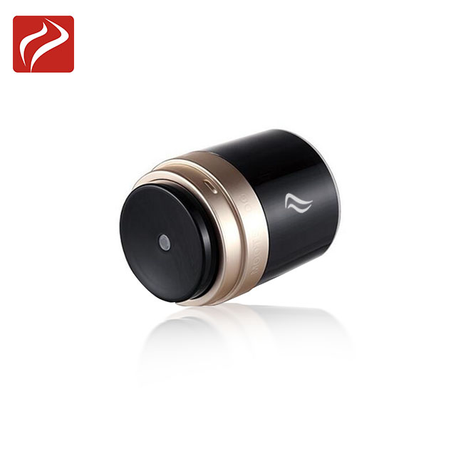 New Design Luxury Black Acrylic Airless Pump Jar Skin Care Airless Cream Jar