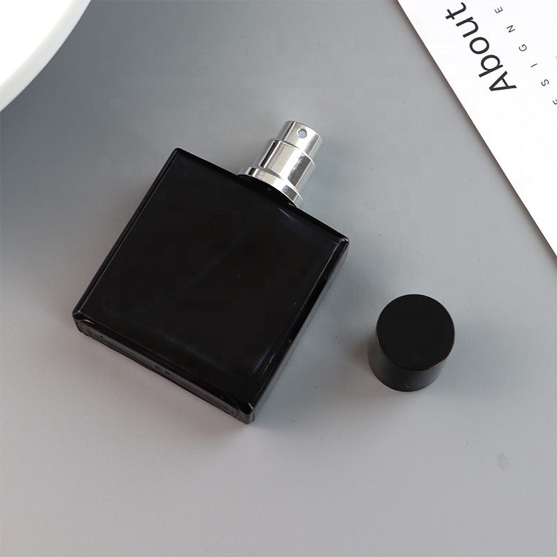 New Design Luxury Cologne Men 35ml Blue Glass Refillable Spray Bottle Perfume