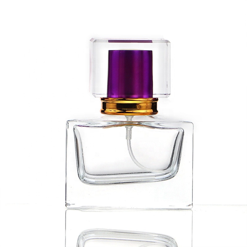 New Design Luxury Empty Glass Spray Perfume Bottle 30ml Fragrance