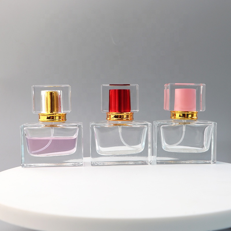 New Design Luxury Empty Glass Spray Perfume Bottle 30ml Fragrance