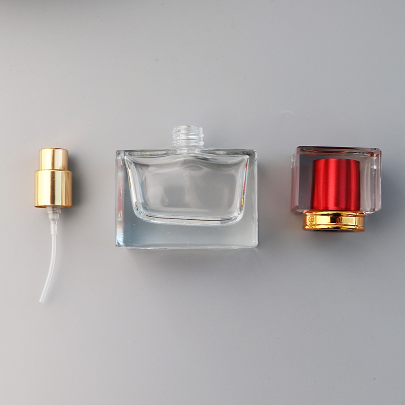 New Design Luxury Empty Glass Spray Perfume Bottle 30ml Fragrance