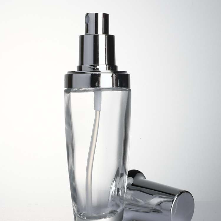 New Design Machine Blown 50ml 100ml Perfume Use Glass Cosmetic Bottles
