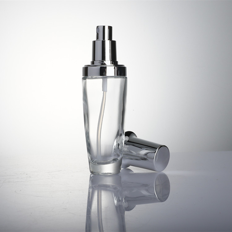New Design Machine Blown 50ml 100ml Perfume Use Glass Cosmetic Bottles