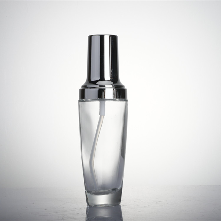 New Design Machine Blown 50ml 100ml Perfume Use Glass Cosmetic Bottles
