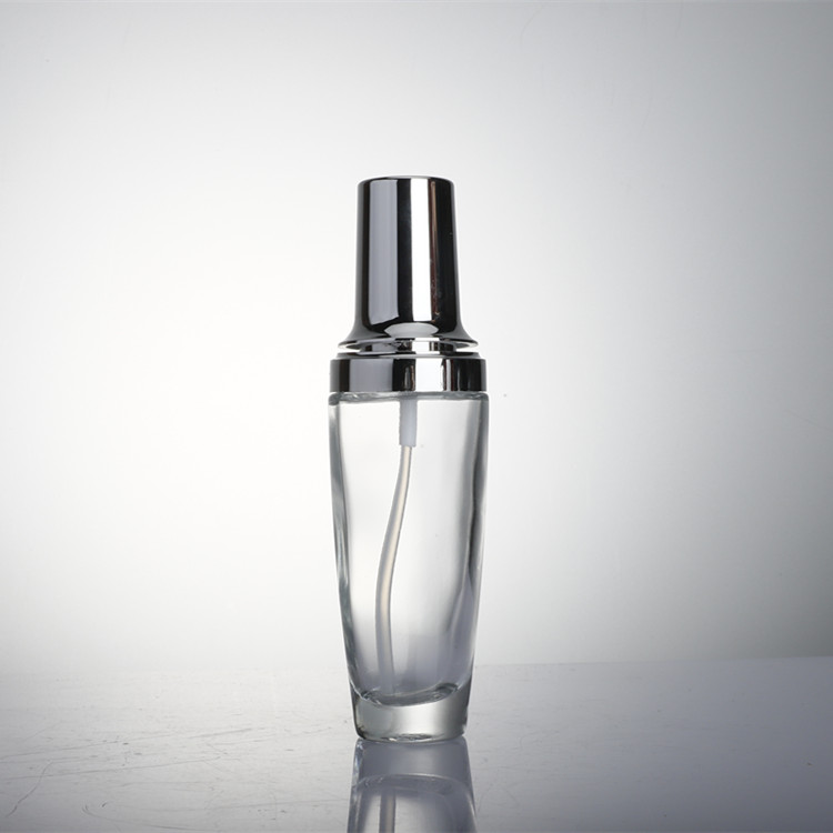 New Design Machine Blown 50ml 100ml Perfume Use Glass Cosmetic Bottles