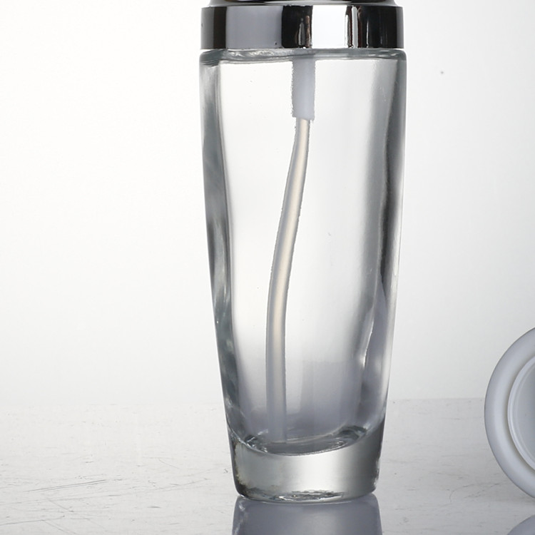 New Design Machine Blown 50ml 100ml Perfume Use Glass Cosmetic Bottles