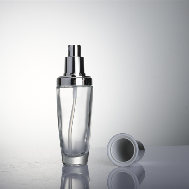 New Design Machine Blown 50ml 100ml Perfume Use Glass Cosmetic Bottles