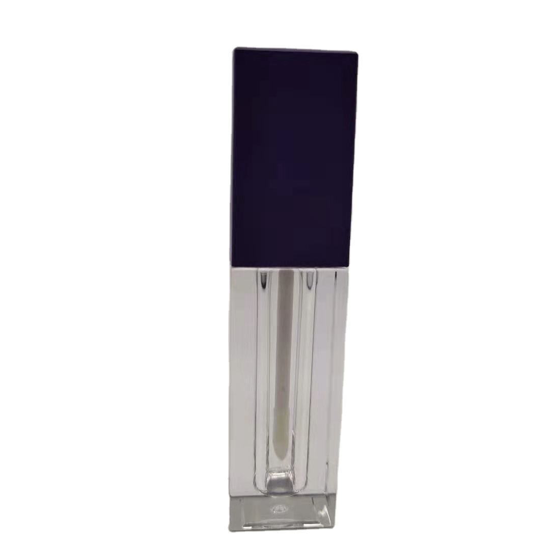 New Design Makeup Purple Empty 4.5ml Lip Gloss Tube