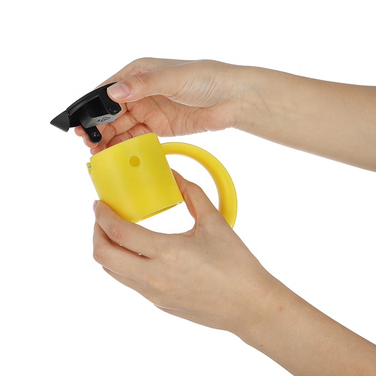 New Design Multiple Color Automatic Gravity Glass 250ml And 500ml Olive Oil Dispenser Bottle