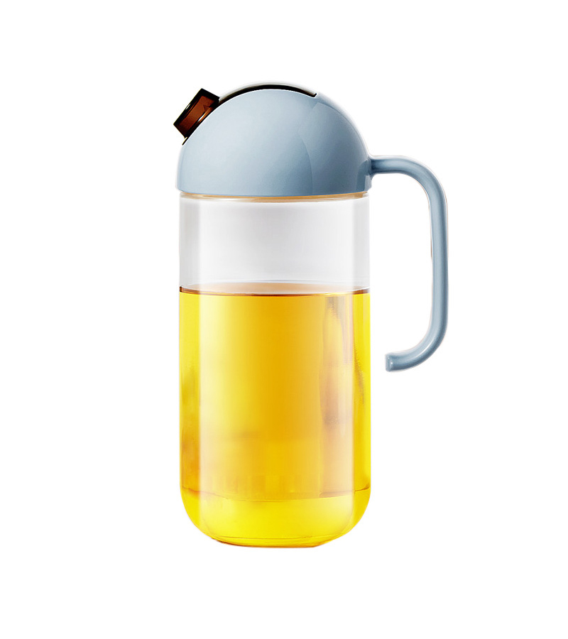 New Design Nordic Style Kitchen Use Oil Containers Sauce Vinegar Bottle Glass Dispenser Automatic Opening and Closing Oil Bottle