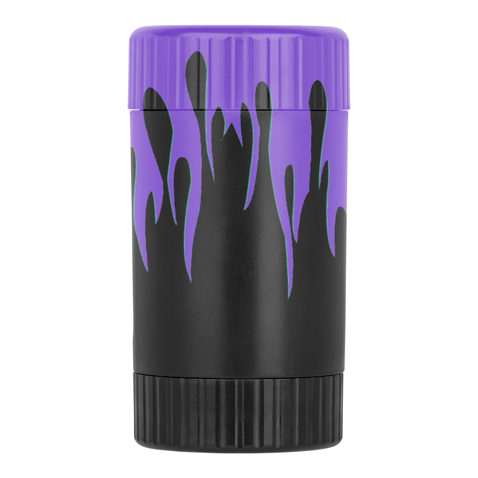 New Design Pipe Visual Magnifying Airtight Herb Grinder Set Acrylic LED Stash Jar With Lid