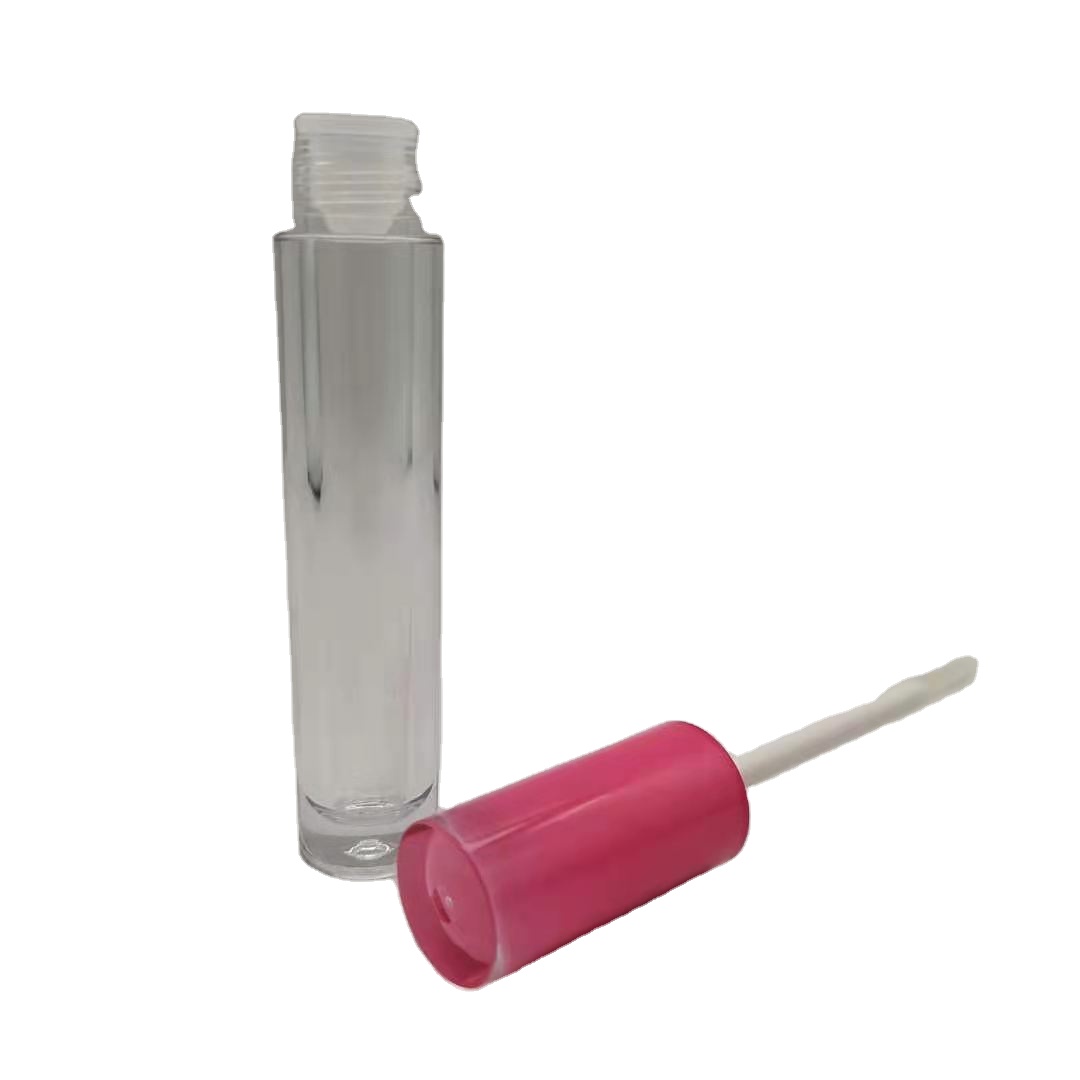 New Design Private Label Pink Empty Liquid 4.5ml Lip Gloss Tube