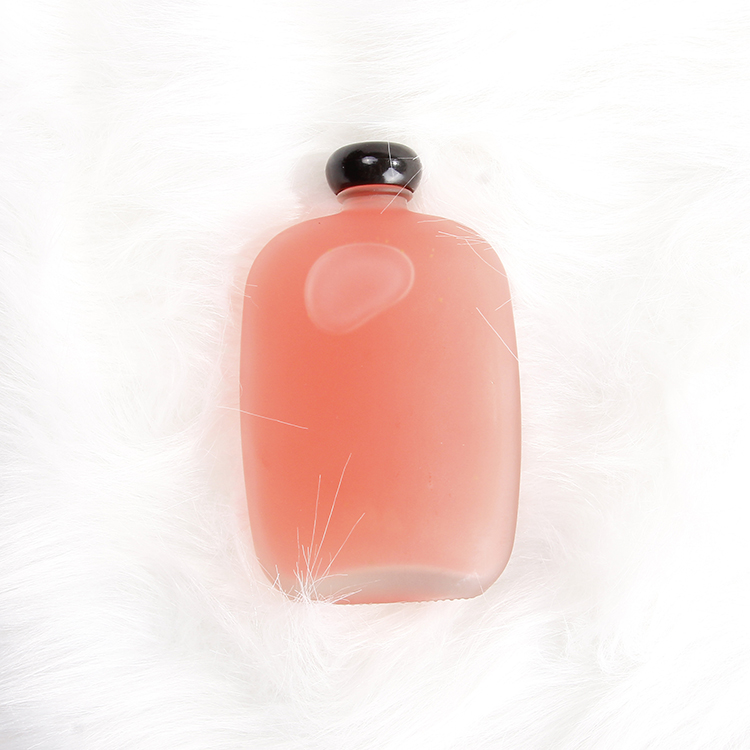 New Design Round Juice Glass Bottles 350ml 500ml with lids for sale in bulk popular for coffee kombucha tea package with frost