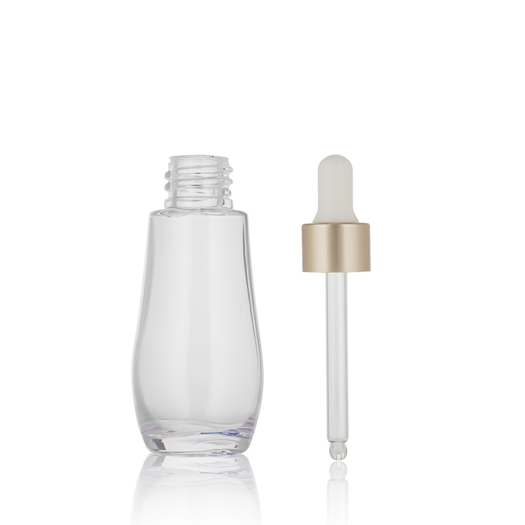 New Design Well Priced Quick shipping 30ml PETG Gourd Shape Dropper Bottle With Droppers