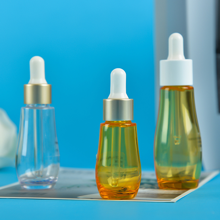 New Design Well Priced Quick shipping 30ml PETG Gourd Shape Dropper Bottle With Droppers