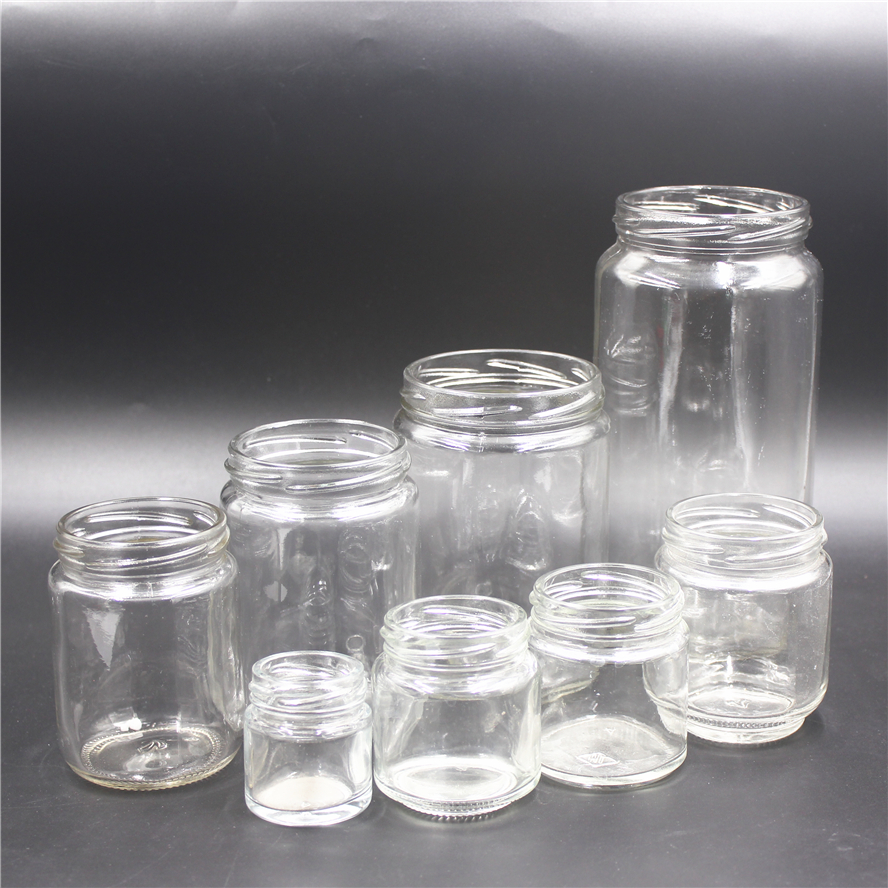 New Design bottle glass jam jar food storage preserve glass jar