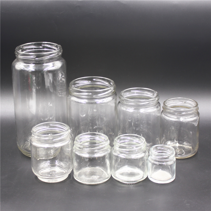 New Design bottle glass jam jar food storage preserve glass jar
