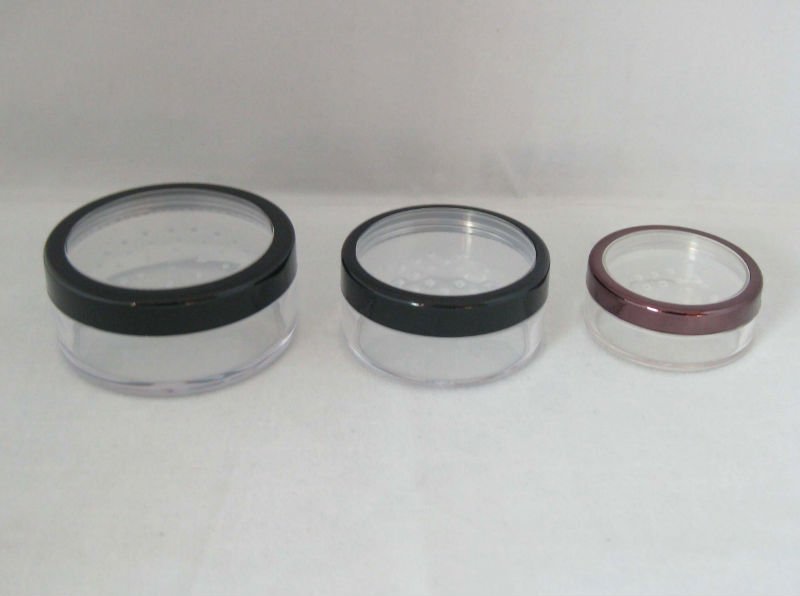 New Empty Clear Plastic Cosmetic Containers 5g Pot Jars Eyeshadow Container