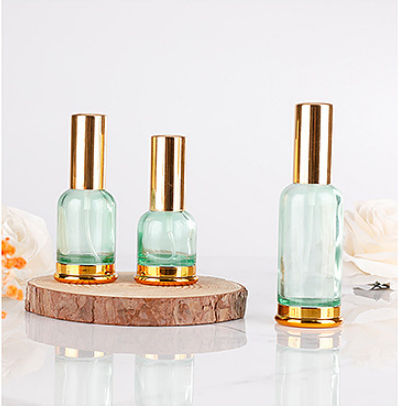New Fancy Pump spary 10ml 15ml 20ml Refillable Luxury Parfum Square Empty Glass Perfume Spray Bottle With Caps