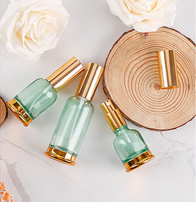 New Fancy Pump spary 10ml 15ml 20ml Refillable Luxury Parfum Square Empty Glass Perfume Spray Bottle With Caps