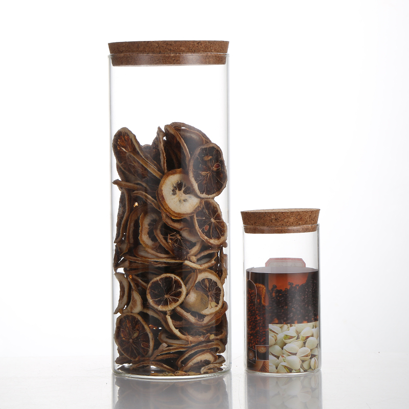 New Fashion 16 Oz Glass Hinged Jar Body Cream Jar Tea Container Storage