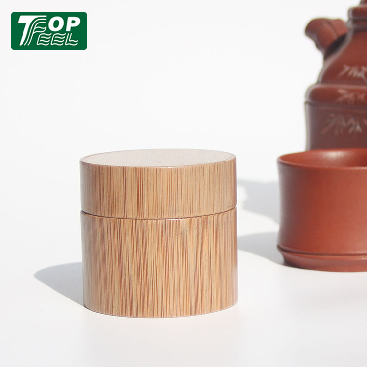 New Fashion Natural Empty Round 3g 5g 10g 15g 20g 30g 50g Cosmetic Bamboo Cream Jar