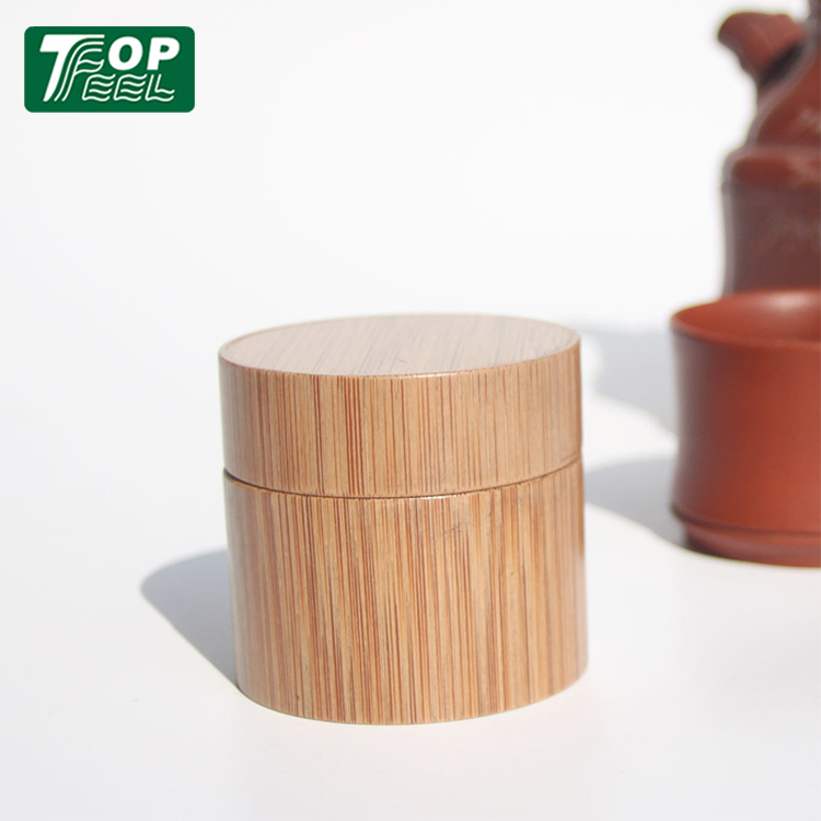 New Fashion Natural Empty Round 3g 5g 10g 15g 20g 30g 50g Cosmetic Bamboo Cream Jar