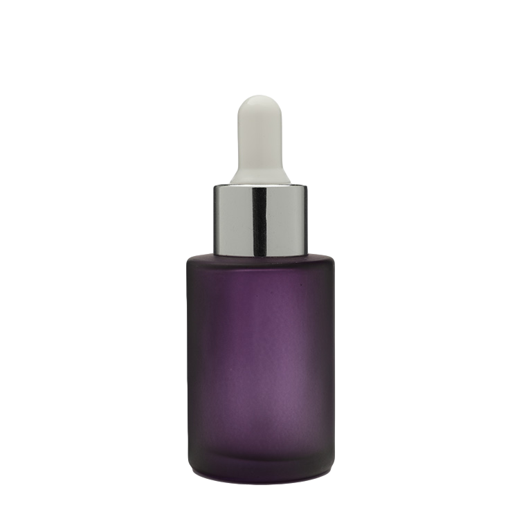 New High Quality Frosted Bottles Skincare Oil Glass Bottle Dropper 30ml Perfume Serum Bottle With Dropper