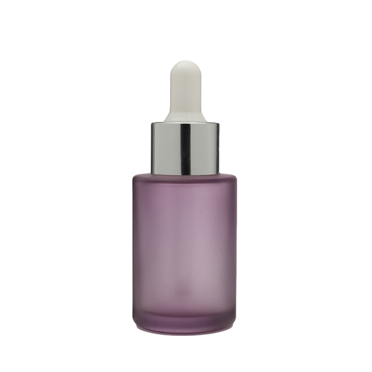 New High Quality Frosted Bottles Skincare Oil Glass Bottle Dropper 30ml Perfume Serum Bottle With Dropper