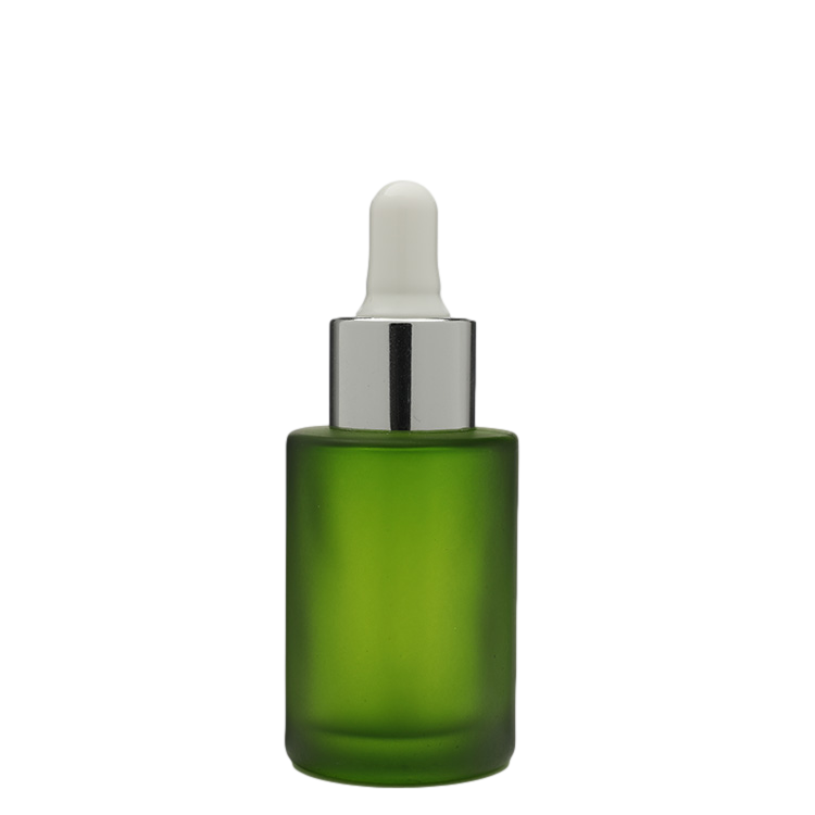 New High Quality Frosted Bottles Skincare Oil Glass Bottle Dropper 30ml Perfume Serum Bottle With Dropper