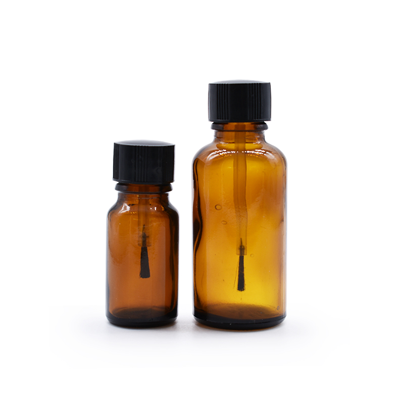 New Product 10ml 15ml Empty Unique Nail Polish Bottle with Sliver Cap