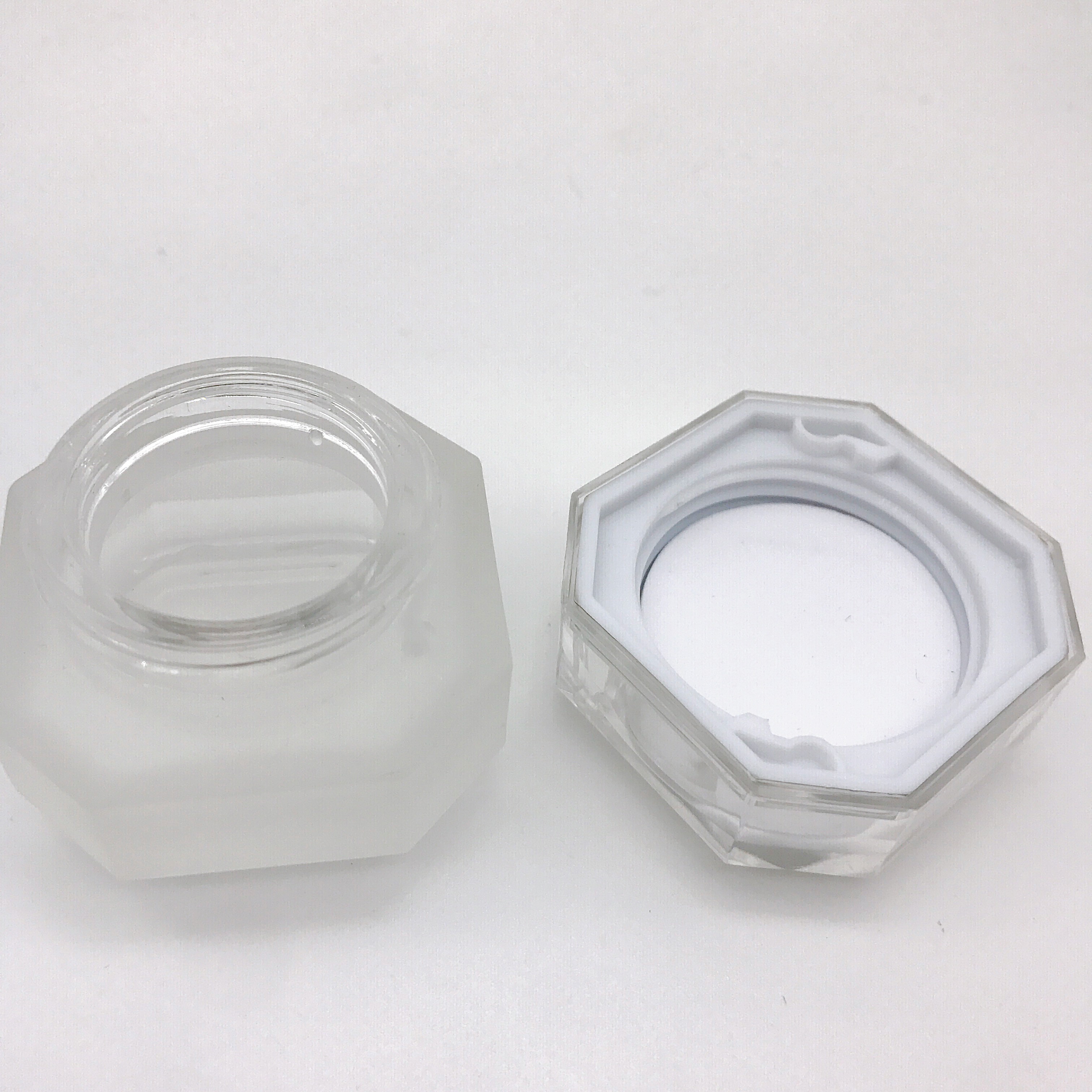 New Product 30g 50g Frosted Glass Jar Emulsion Jar High Quality Cream Jar