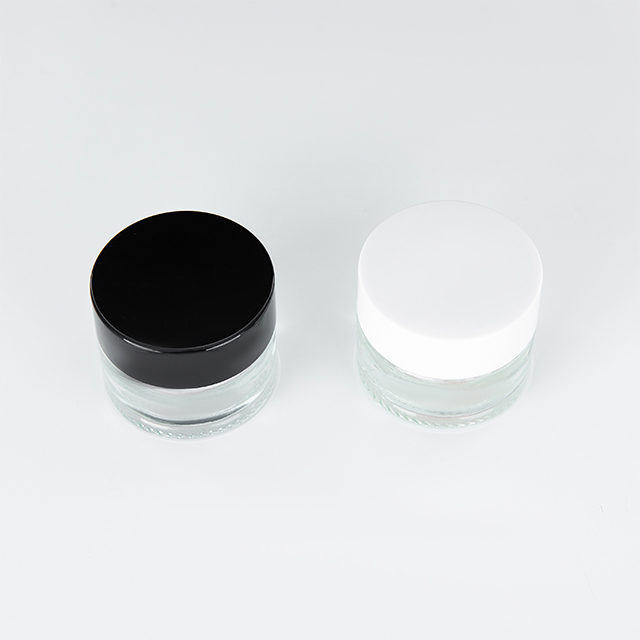 New Product Colored Empty Face Cream Plastic 50Ml 100Ml 200Ml Cosmetic Jar With Colored Lid