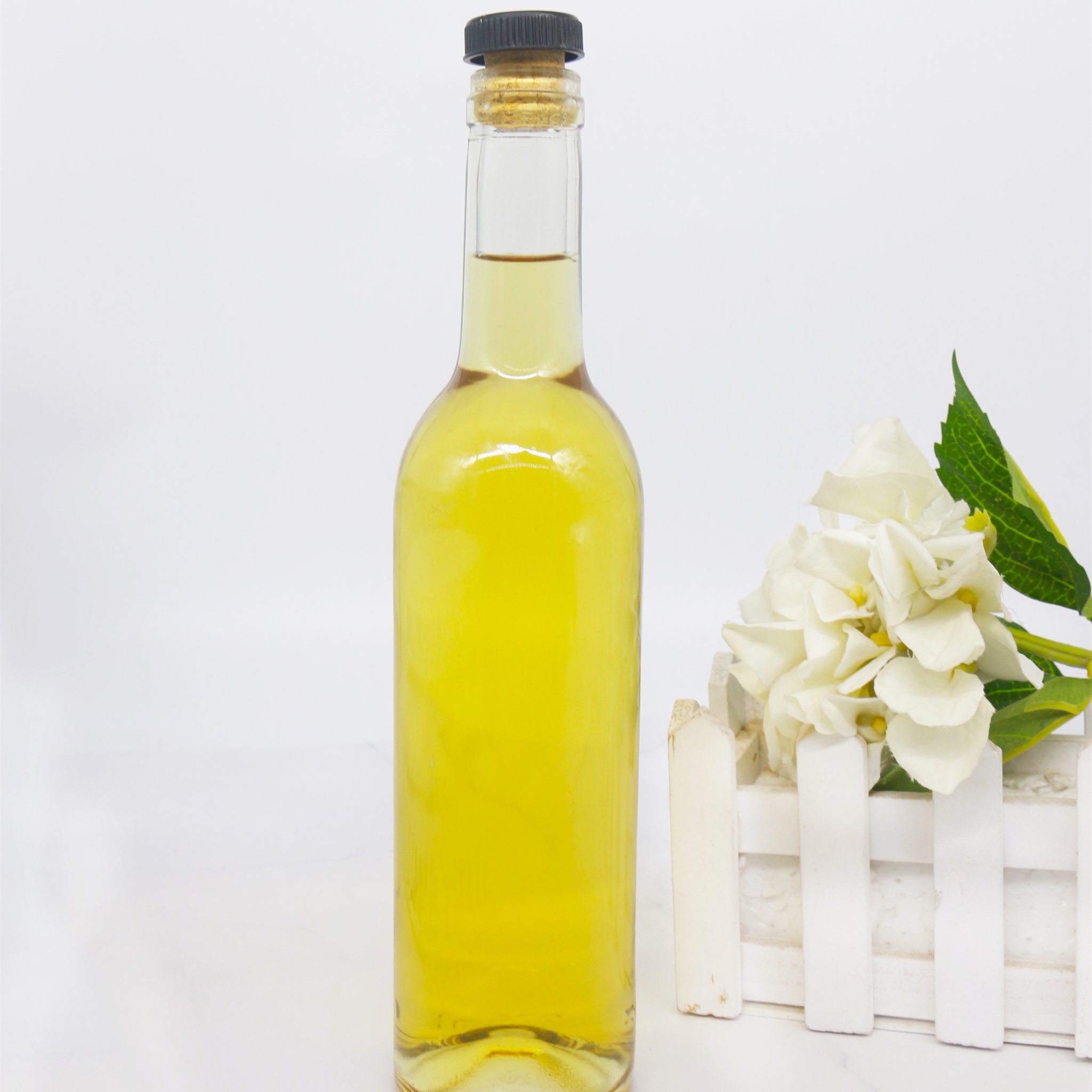 New Product Custom Empty 380ml Unique Shae Wine Bottle Of Whisky With Cork