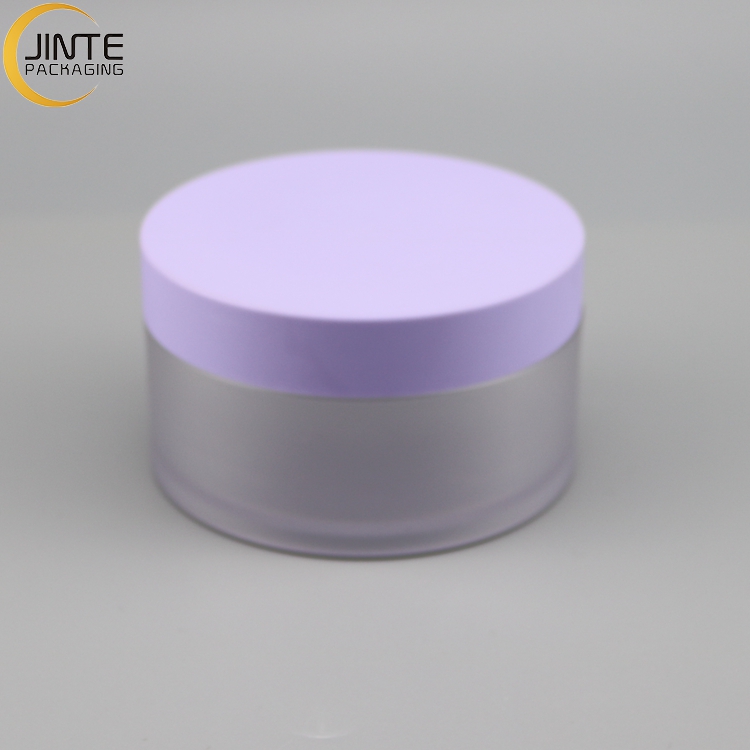 New Product Purple PETG Jar 200ml 100ml 150ml Scrub Packaging Jar 8OZ 60Z 5OZ 4OZ 3OZ 2OZ 1OZ