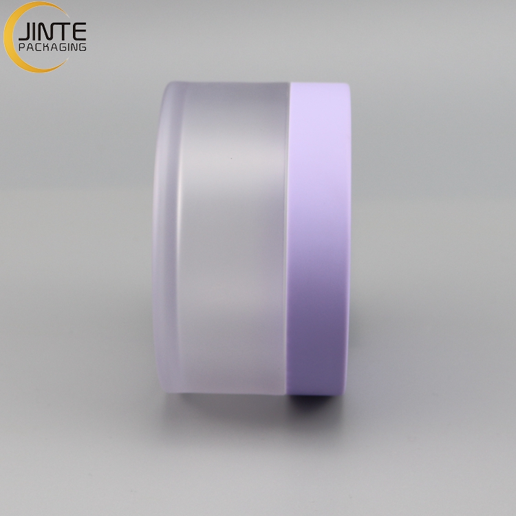 New Product Purple PETG Jar 200ml 100ml 150ml Scrub Packaging Jar 8OZ 60Z 5OZ 4OZ 3OZ 2OZ 1OZ