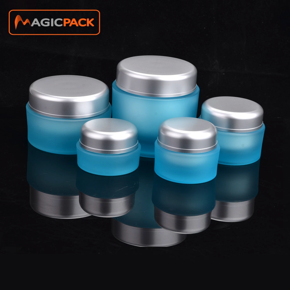 New Product cosmetic plastic Round Acrylic cream Jar container