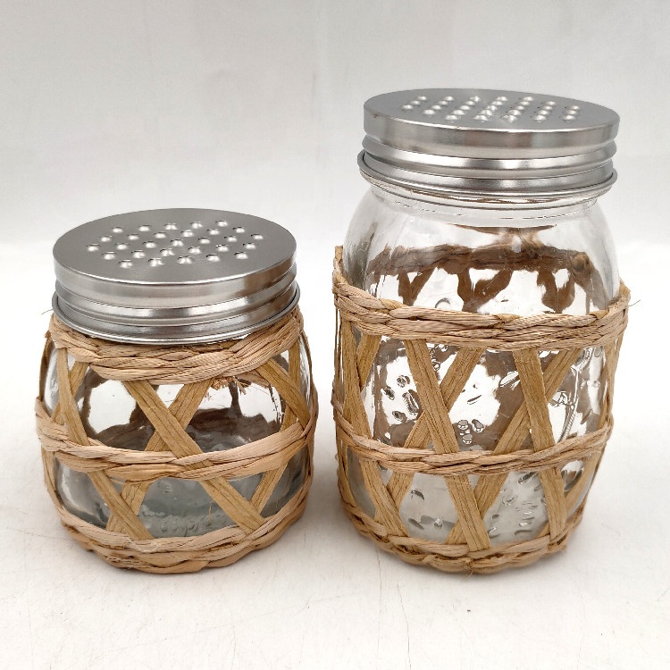 New Products Glass Seed Mason Jar with Stainless Steel Sprouting Lids