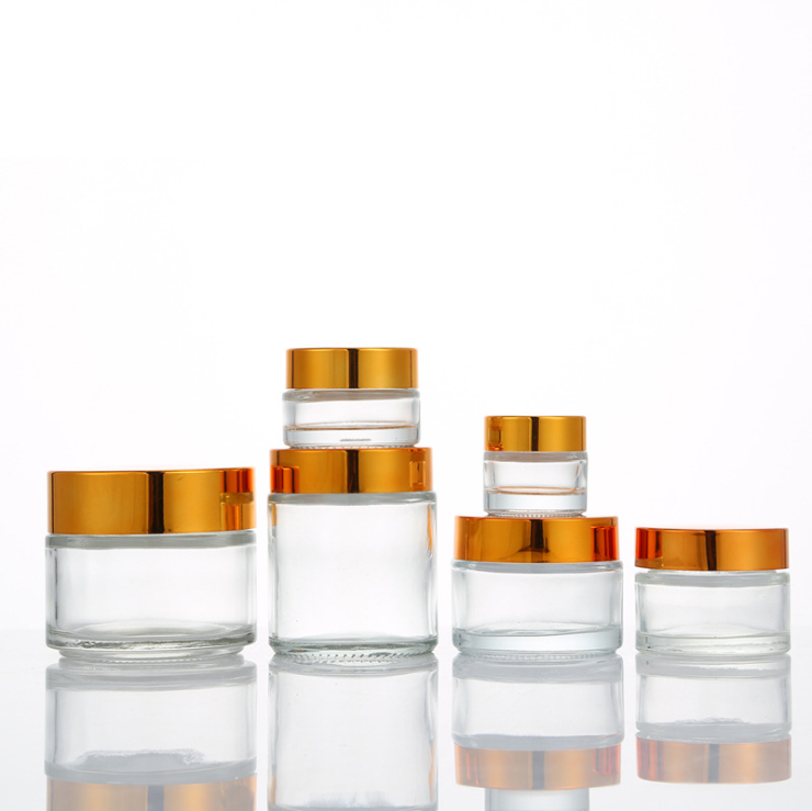 New Recycled Packaging Printed Glass Bottle Cosmetic