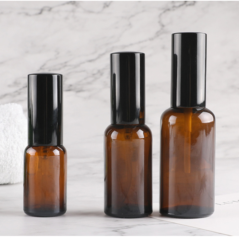 New Recycled Packaging Printed Glass Bottle Cosmetic