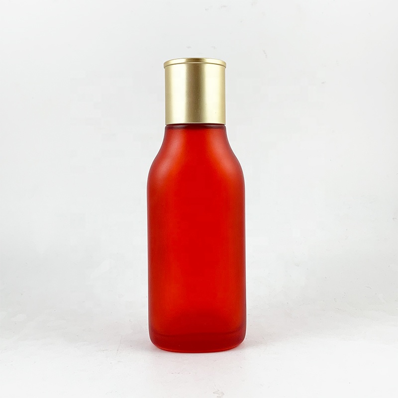 New Recycled Packaging Printed Glass Bottle Cosmetic