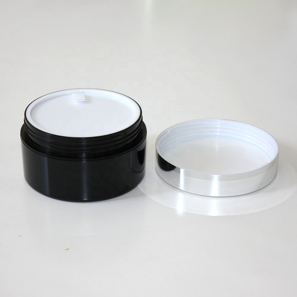 New Round Skin Care Cosmetic Jar 50ml 100ml 200ml 300ml 500ml Oem Luxury Plastic