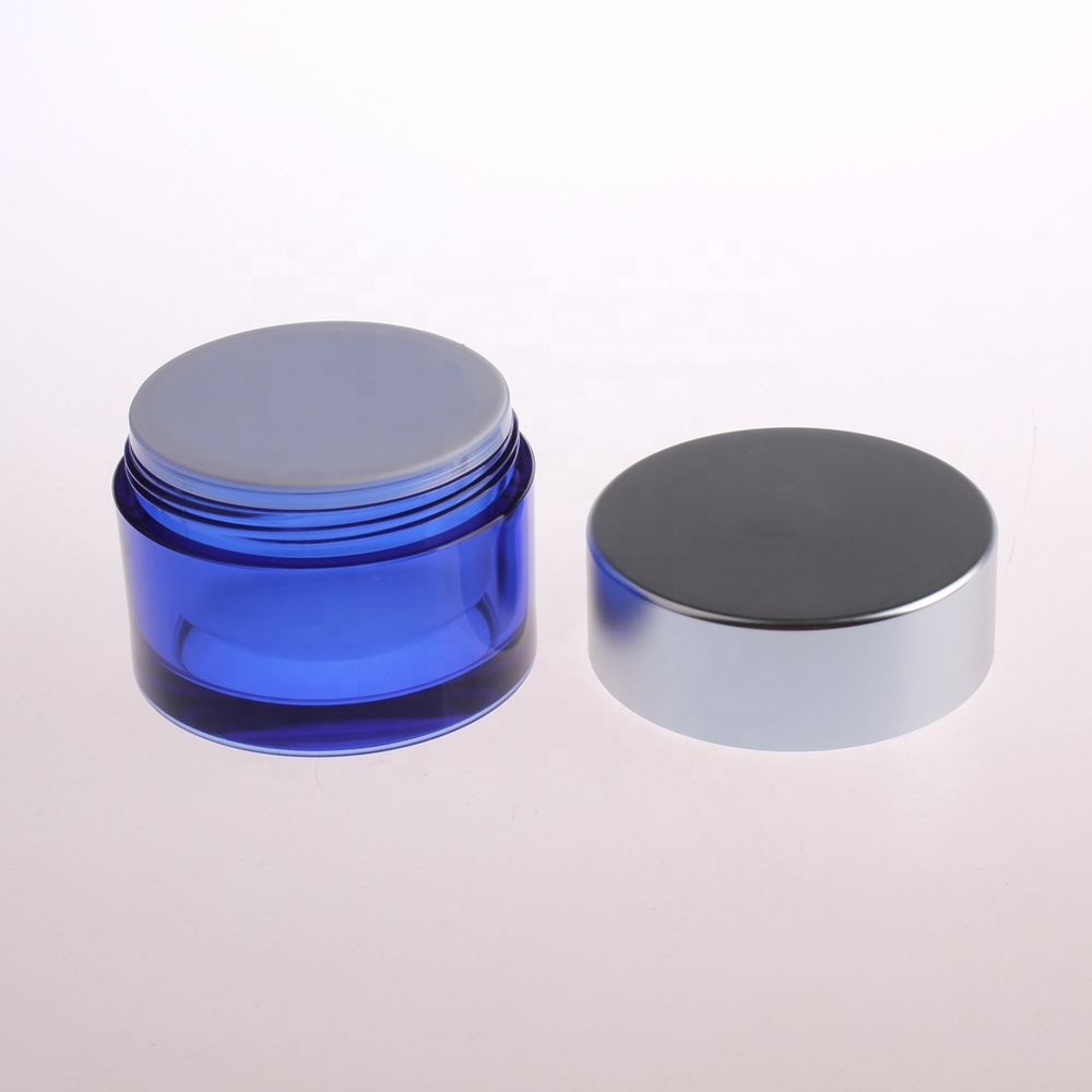 New Round Skin Care Cosmetic Jar 50ml 100ml 200ml 300ml 500ml Oem Luxury Plastic