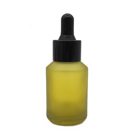 New Stock Packaging 1oz 30ml Olive Green Color Glass Empty Bottle with Dropper Cap